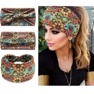 Floral Boho Multicolor Headband